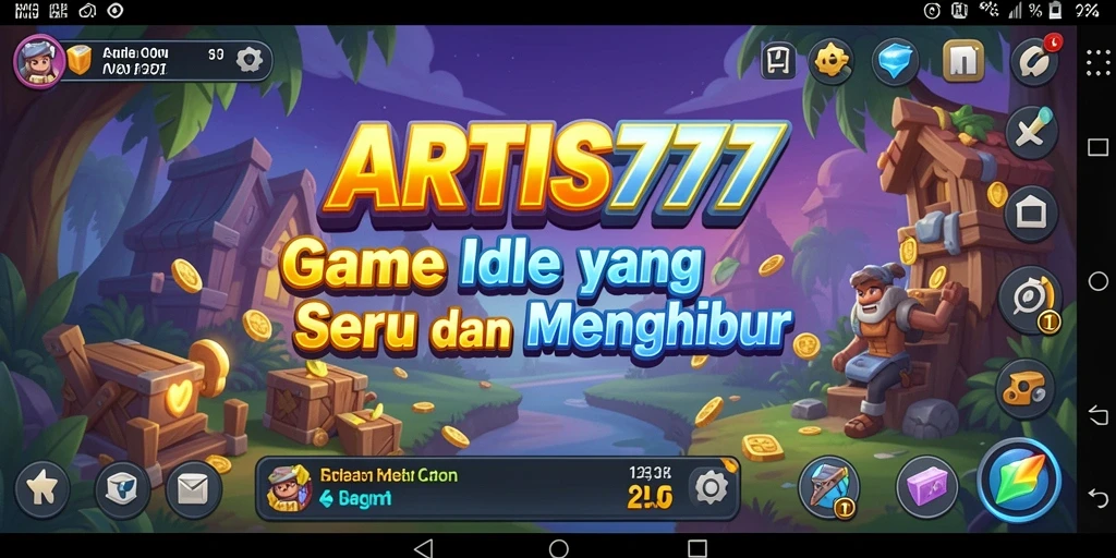Tampilan gameplay menarik dari ARTIS777 dengan karakter yang lucu.