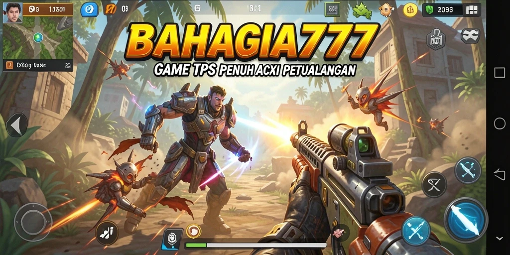 Tampilan aksi intens dalam gameplay BAHAGIA777 yang mendebarkan.