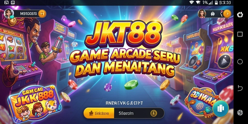 Screenshot menampilkan gameplay seru dan penuh aksi dari JKT88.